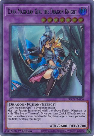 Dark Magician Girl the Dragon Knight - DLCS-EN006 - Ultra Rare 3