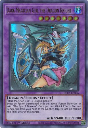 Dark Magician Girl the Dragon Knight - DLCS-EN006 - Ultra Rare 5