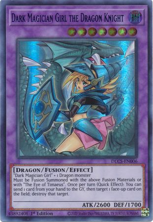 Dark Magician Girl the Dragon Knight - DLCS-EN006 - Ultra Rare 6