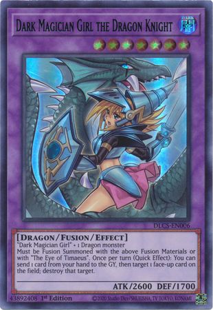 Dark Magician Girl the Dragon Knight - DLCS-EN006 - Ultra Rare 8