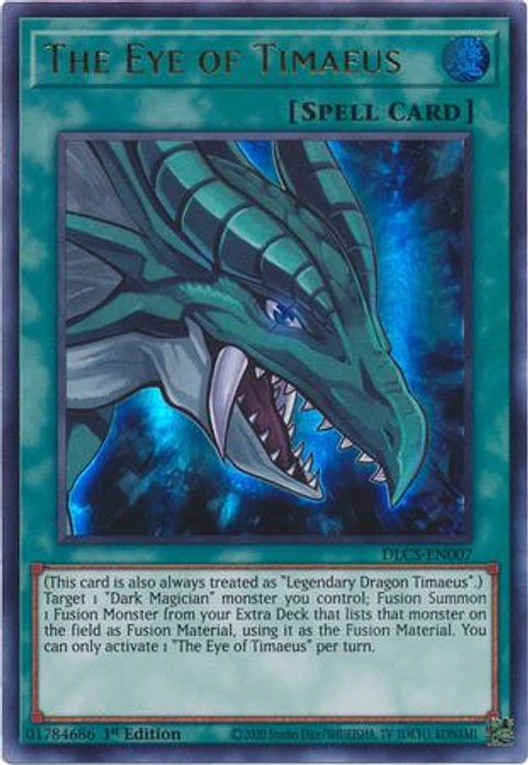 The Eye of Timaeus - DLCS-EN007 - Ultra Rare (ESPAÑOL)