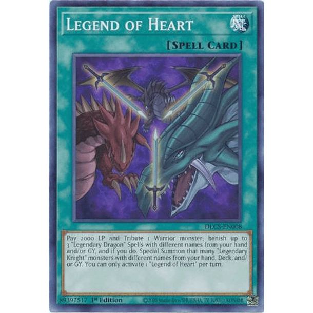Legend of Heart - DLCS-EN008 - Common 