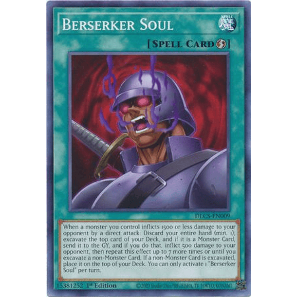 Berserker Soul - DLCS-EN009 - Common 
