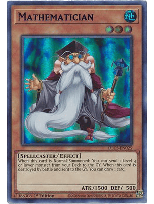 Mathematician - DLCS-EN025 - Ultra Rare (ESPAÑOL)