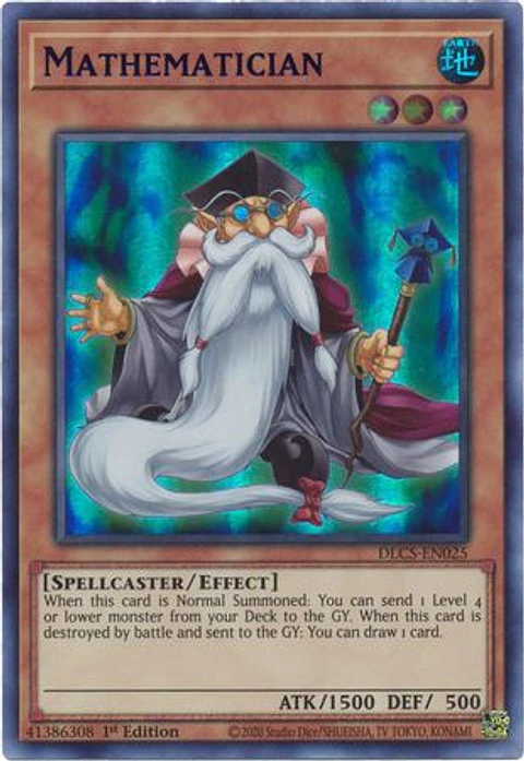 Mathematician - DLCS-EN025 - Ultra Rare (ESPAÑOL)