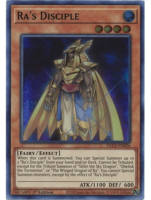 Ra's Disciple - DLCS-EN026 - Ultra Rare
