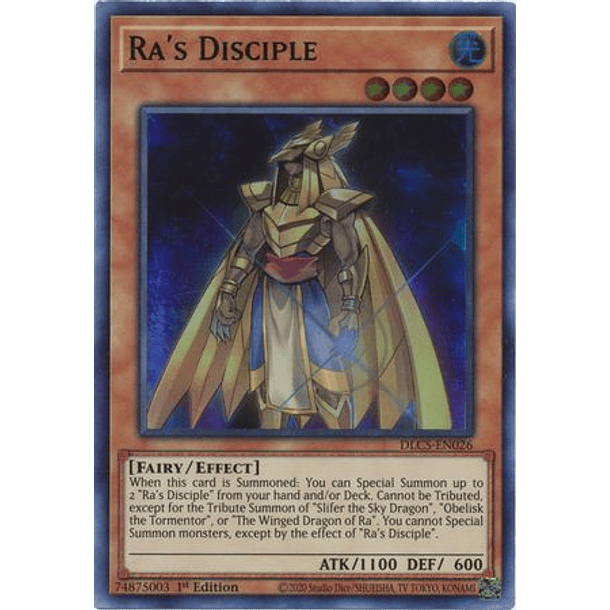 Ra's Disciple - DLCS-EN026 - Ultra Rare 2