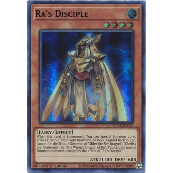 Ra's Disciple - DLCS-EN026 - Ultra Rare 4
