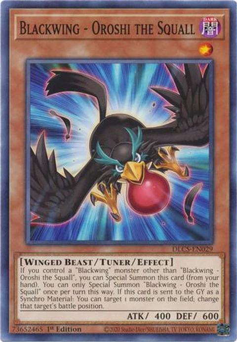 Blackwing - Oroshi the Squall - DLCS-EN029 - Common 