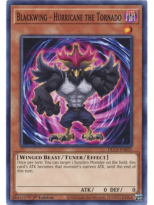 Blackwing - Hurricane the Tornado - DLCS-EN031 - Common 