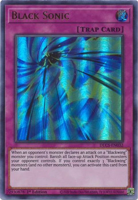 Black Sonic - DLCS-EN032 - Ultra Rare