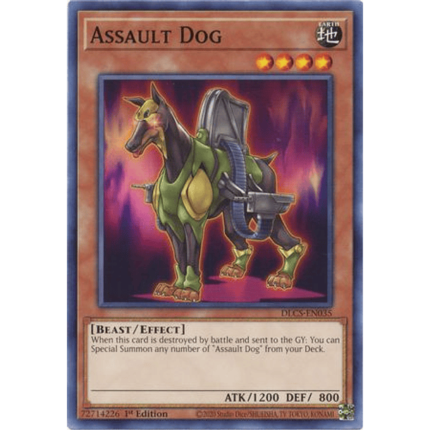Assault Dog - DLCS-EN035 - Common 
