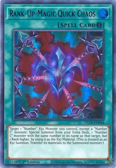 Rank-Up-Magic Quick Chaos - DLCS-EN044 - Ultra Rare (español)