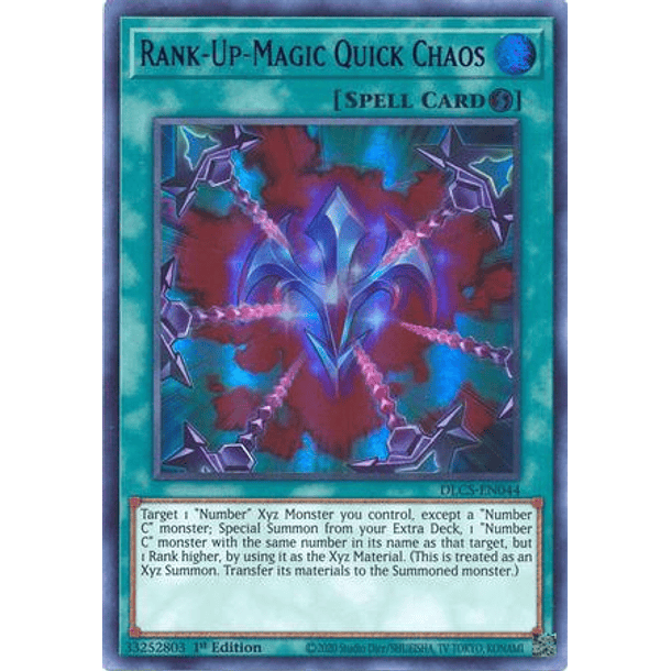 Rank-Up-Magic Quick Chaos - DLCS-EN044 - Ultra Rare (español) 2