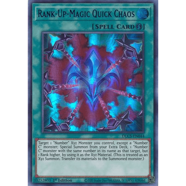 Rank-Up-Magic Quick Chaos - DLCS-EN044 - Ultra Rare (español) 4