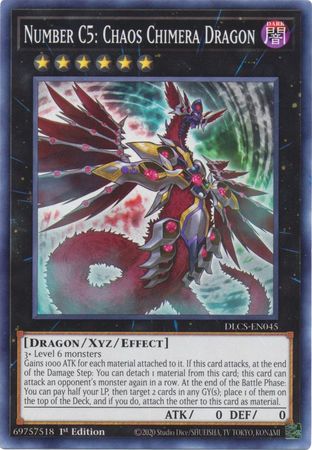 Number C5: Chaos Chimera Dragon - DLCS-EN045 - Common  1