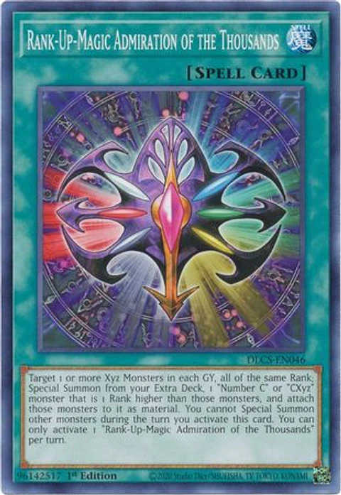 Rank-Up-Magic Admiration of the Thousands - DLCS-EN046 - Common 