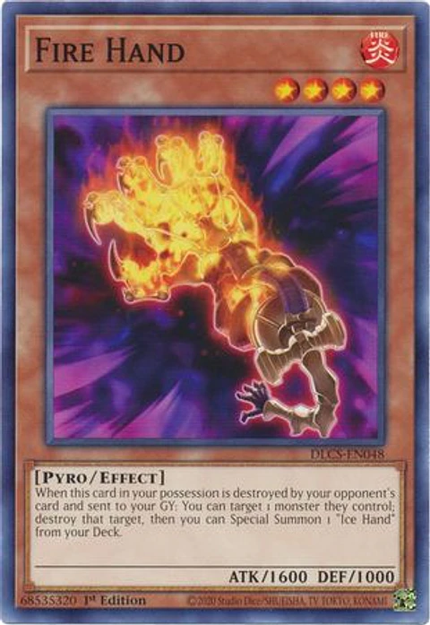 Fire Hand - DLCS-EN048 - Common 