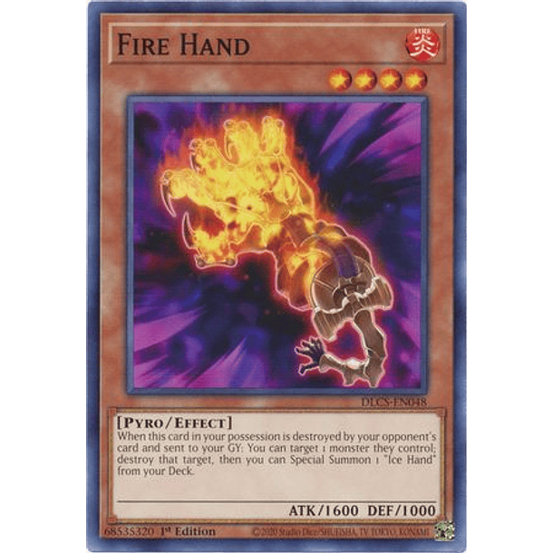 Fire Hand - DLCS-EN048 - Common 