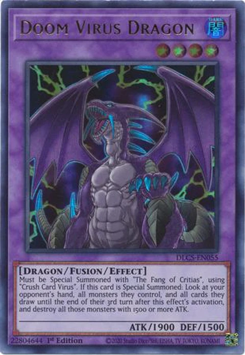 Doom Virus Dragon - DLCS-EN055 - Ultra Rare
