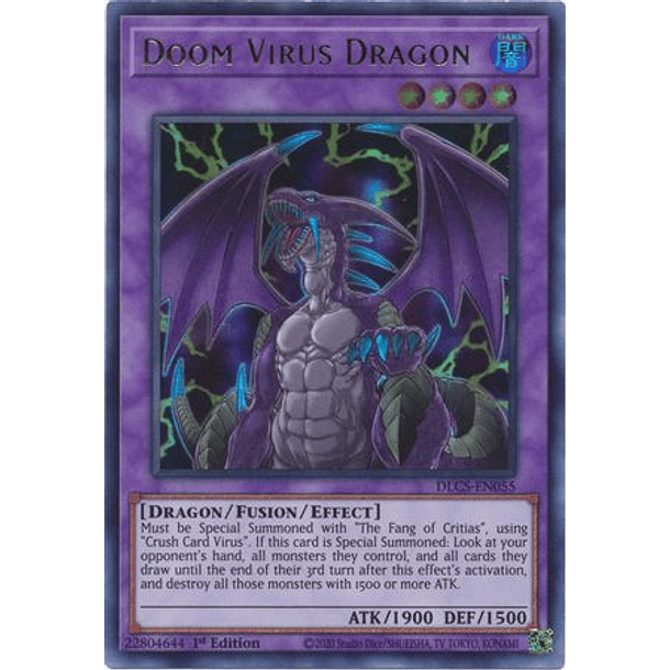 Doom Virus Dragon - DLCS-EN055 - Ultra Rare