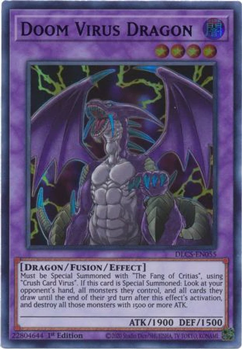 Doom Virus Dragon - DLCS-EN055 - Ultra Rare