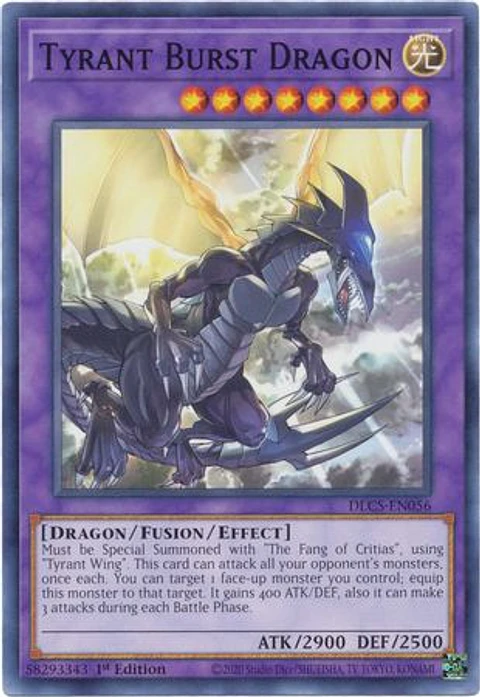 Tyrant Burst Dragon - DLCS-EN056 - Common 