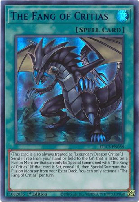 The Fang of Critias - DLCS-EN058 - Ultra Rare
