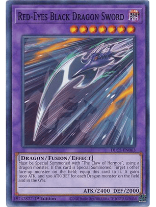 Red-Eyes Black Dragon Sword - DLCS-EN063 - Common 