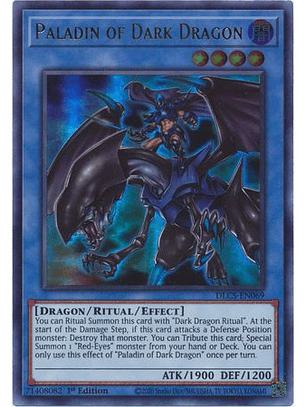 Paladin of Dark Dragon - DLCS-EN069 - Ultra Rare