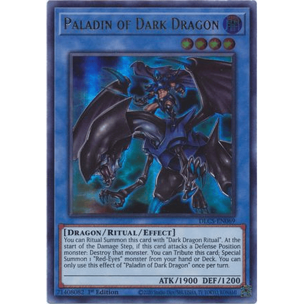 Paladin of Dark Dragon - DLCS-EN069 - Ultra Rare
