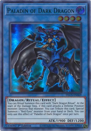 Paladin of Dark Dragon - DLCS-EN069 - Ultra Rare 3