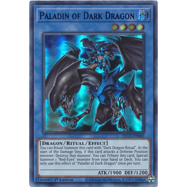 Paladin of Dark Dragon - DLCS-EN069 - Ultra Rare 4