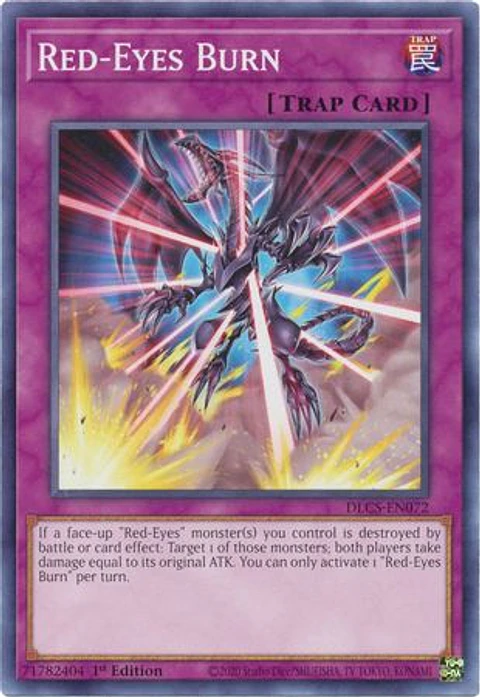 Red-Eyes Burn - DLCS-EN072 - Common 