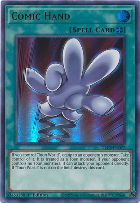 Comic Hand - DLCS-EN077 - Ultra Rare