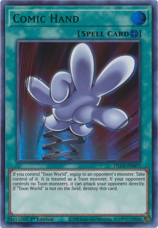 Comic Hand - DLCS-EN077 - Ultra Rare 2