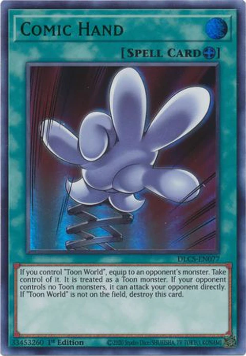 Comic Hand - DLCS-EN077 - Ultra Rare