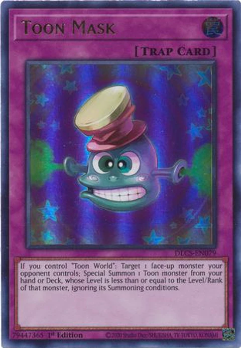 Toon Mask - DLCS-EN079 - Ultra Rare (español)
