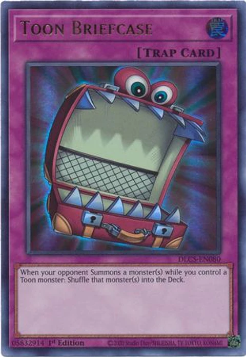 Toon Briefcase - DLCS-EN080 - Ultra Rare (español)