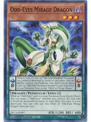 Odd-Eyes Mirage Dragon - DLCS-EN097 - Common 