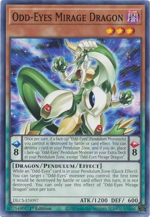 Odd-Eyes Mirage Dragon - DLCS-EN097 - Common 