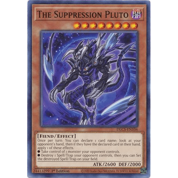 The Suppression Pluto - DLCS-EN106 - Common 