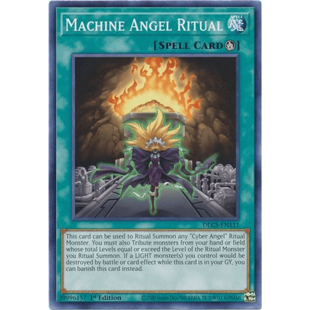 Machine Angel Ritual - DLCS-EN111 - Common 