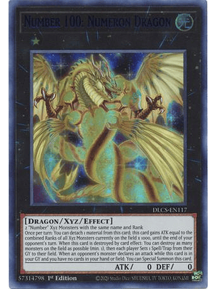 Number 100: Numeron Dragon - DLCS-EN117 - Ultra Rare