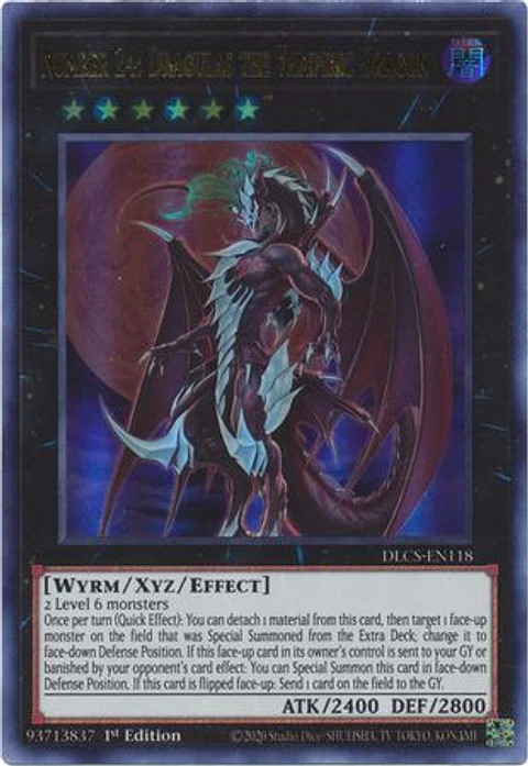 Number 24: Dragulas the Vampiric Dragon - DLCS-EN118 - Ultra Rare (español)