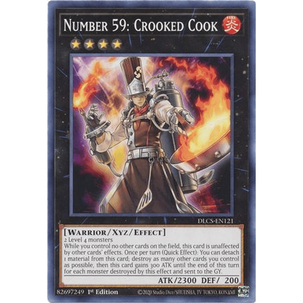 Number 59: Crooked Cook - DLCS-EN121 - Common 