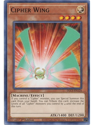 Cipher Wing - DLCS-EN124 - Common 