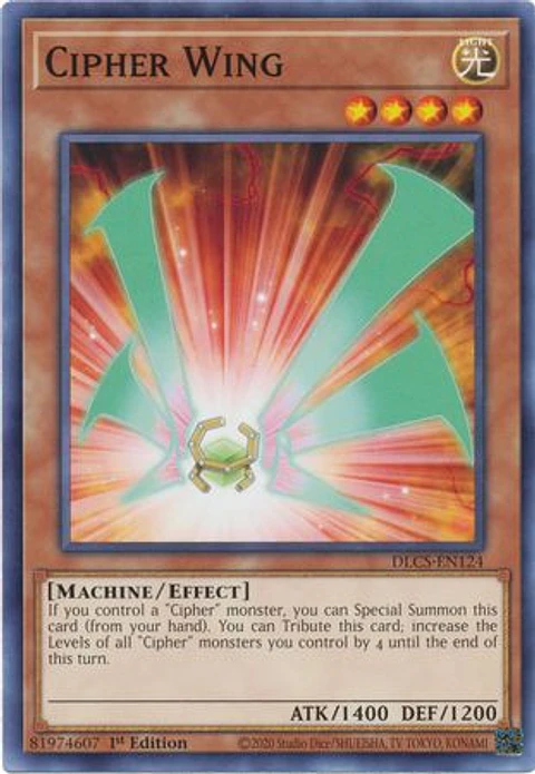 Cipher Wing - DLCS-EN124 - Common 