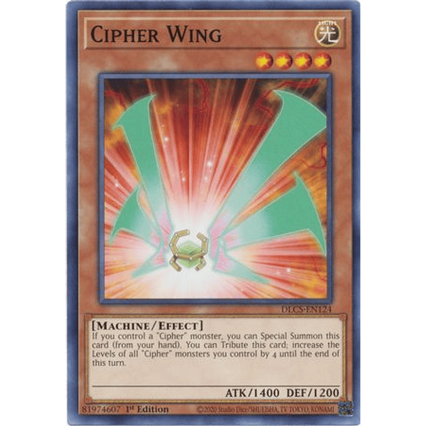 Cipher Wing - DLCS-EN124 - Common 