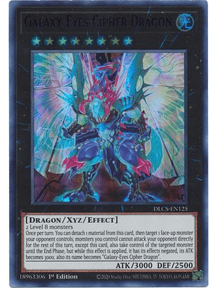 Galaxy-Eyes Cipher Dragon - DLCS-EN125 - Ultra Rare